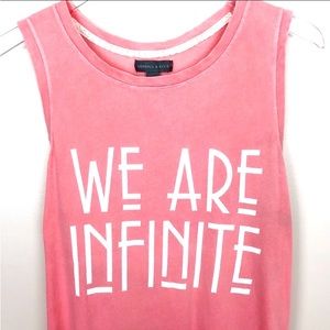 Kendall & Kylie | We Are Infinite Graphic Tank Top